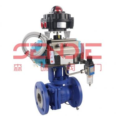 气动硬密封球阀